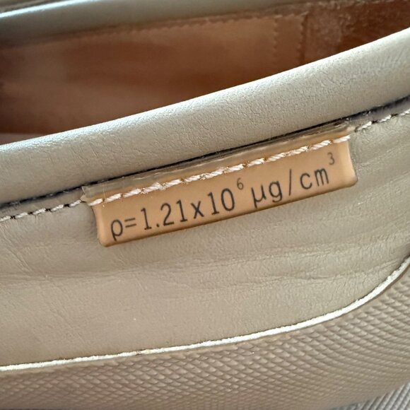 Both Mens Size 42 US 8.5 Beige Gao Chunky Penny Loafers Slip On Comfort Shoes main image 6